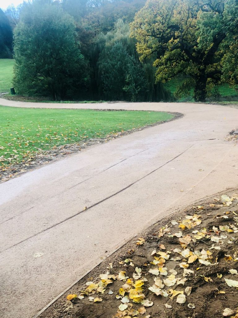 Breedon gravel paths